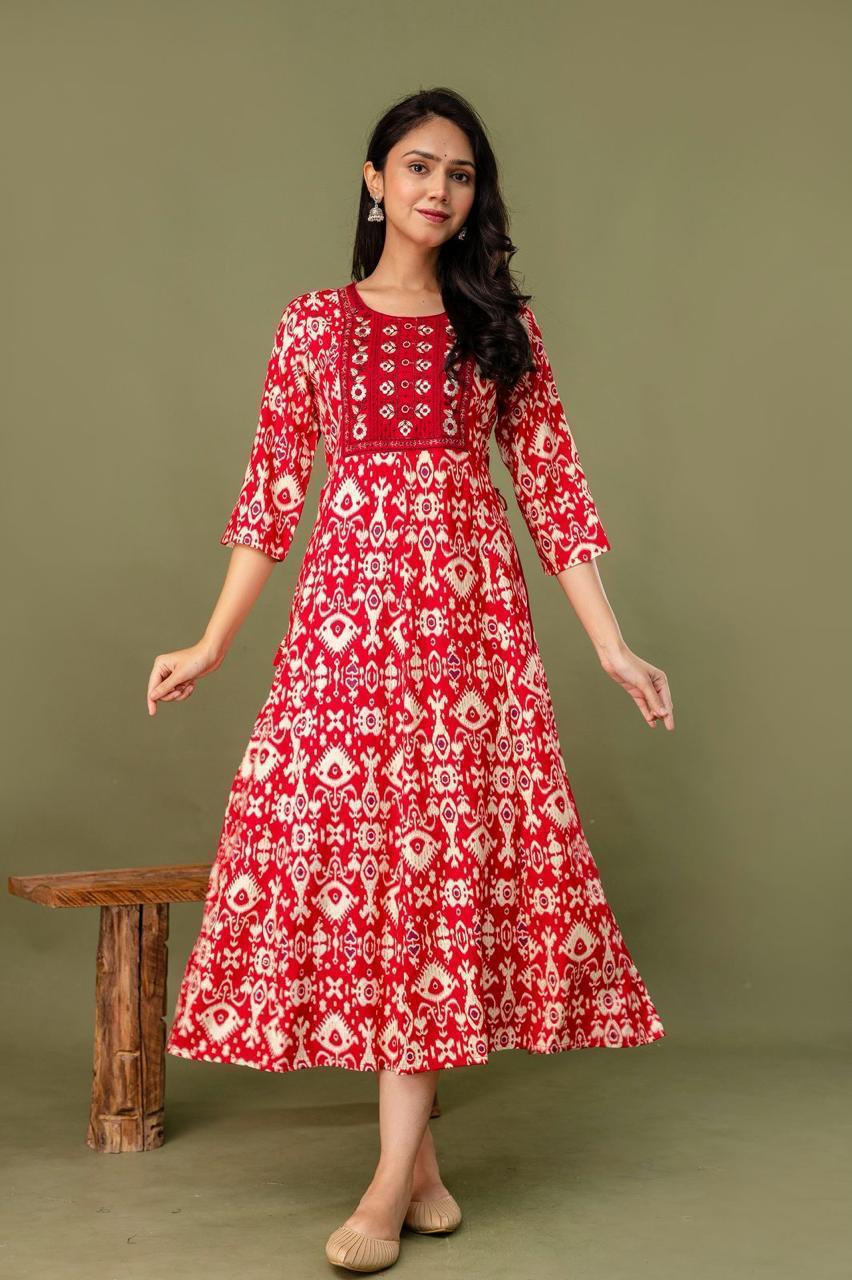 Anarkali gown