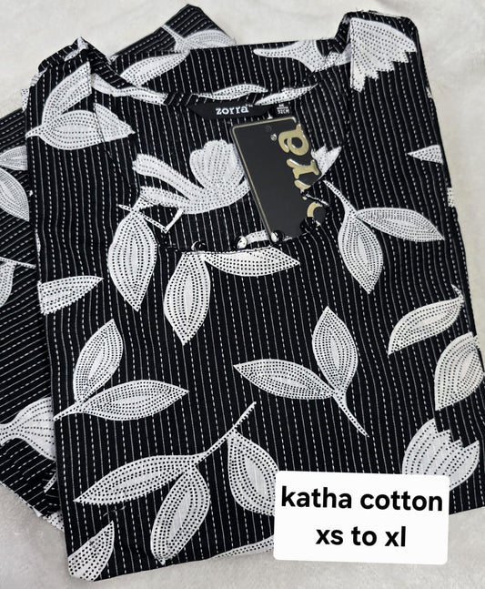 Zorra Cotton Straight Cut Kurtis