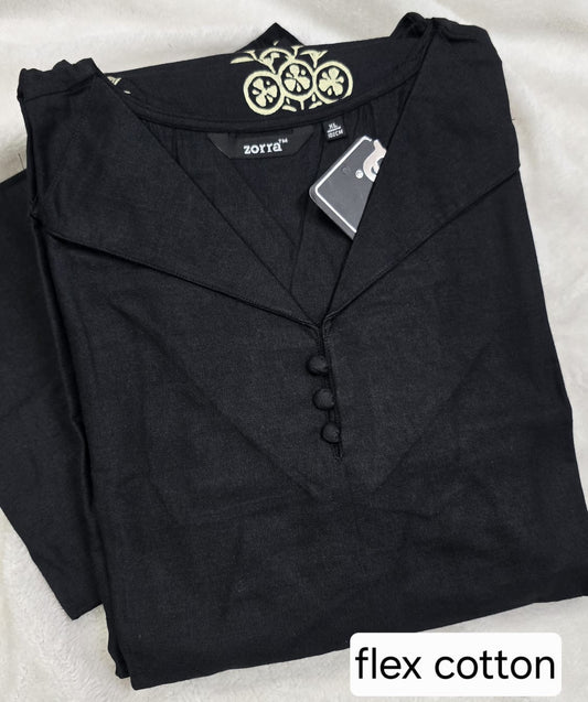 Zorra Cotton Straight Cut Kurtis