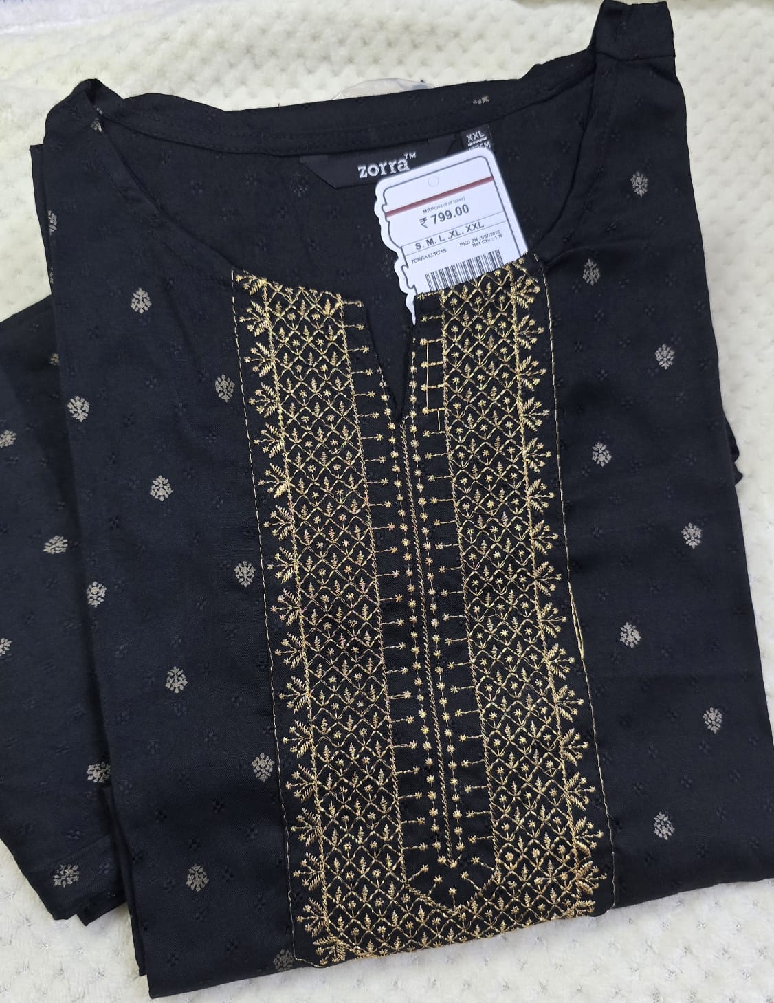 Zorra Rayon Straight Cut Kurti