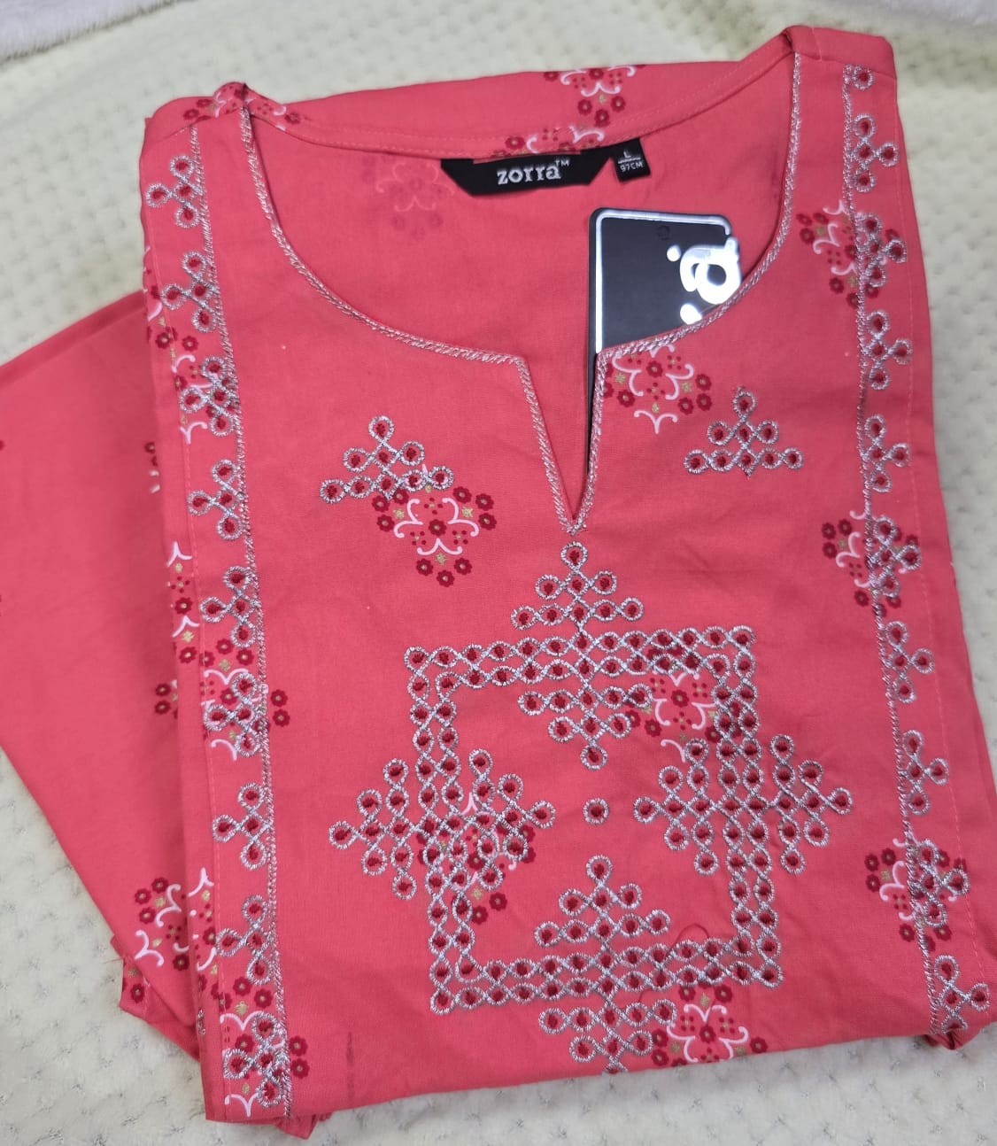 Zorra Rayon Straight Cut Kurti
