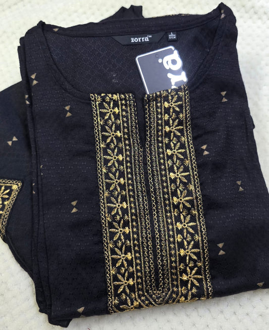 Zorra Rayon Straight Cut Kurti